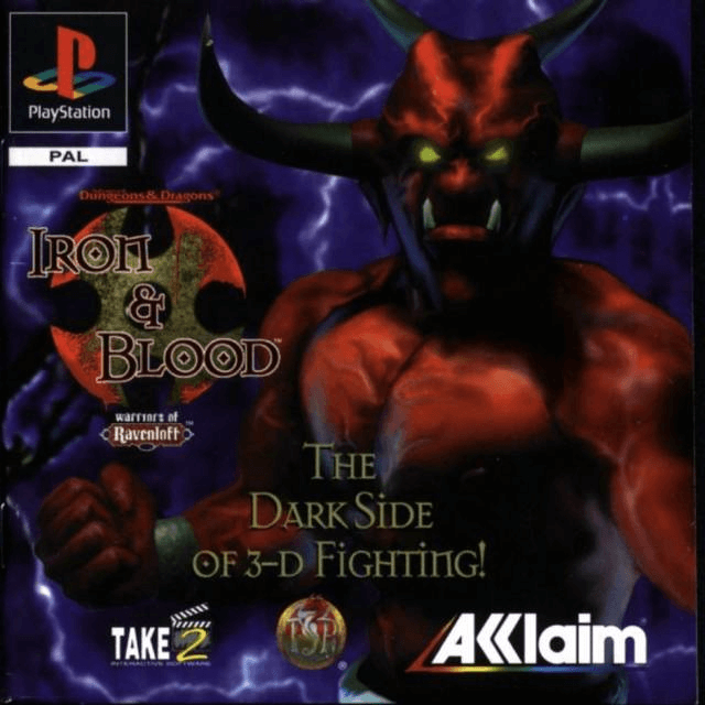 Advanced Dungeons and Dragons: Iron and Blood [Demo] box art for Playstation